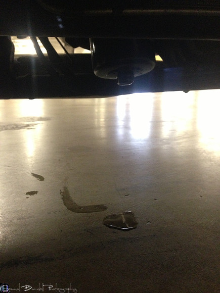Oil coming from Oil Filter - this is 7 hours of drip
